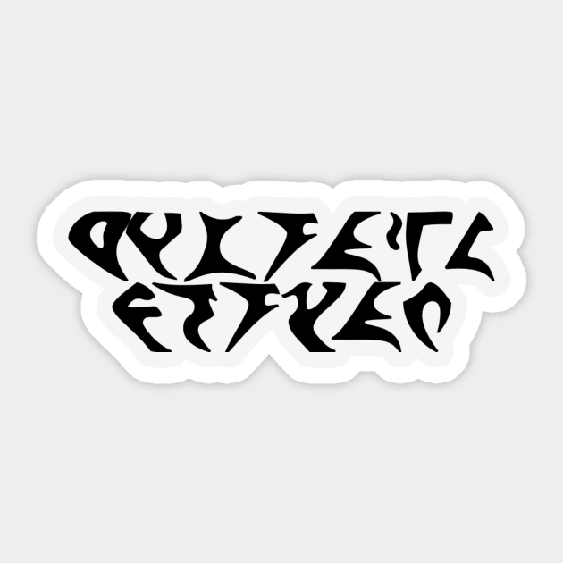 Israelite (yISra'el nortlham) Sticker by dikleyt